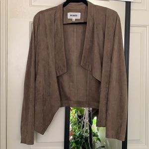 Soft brown jacket/cardigan